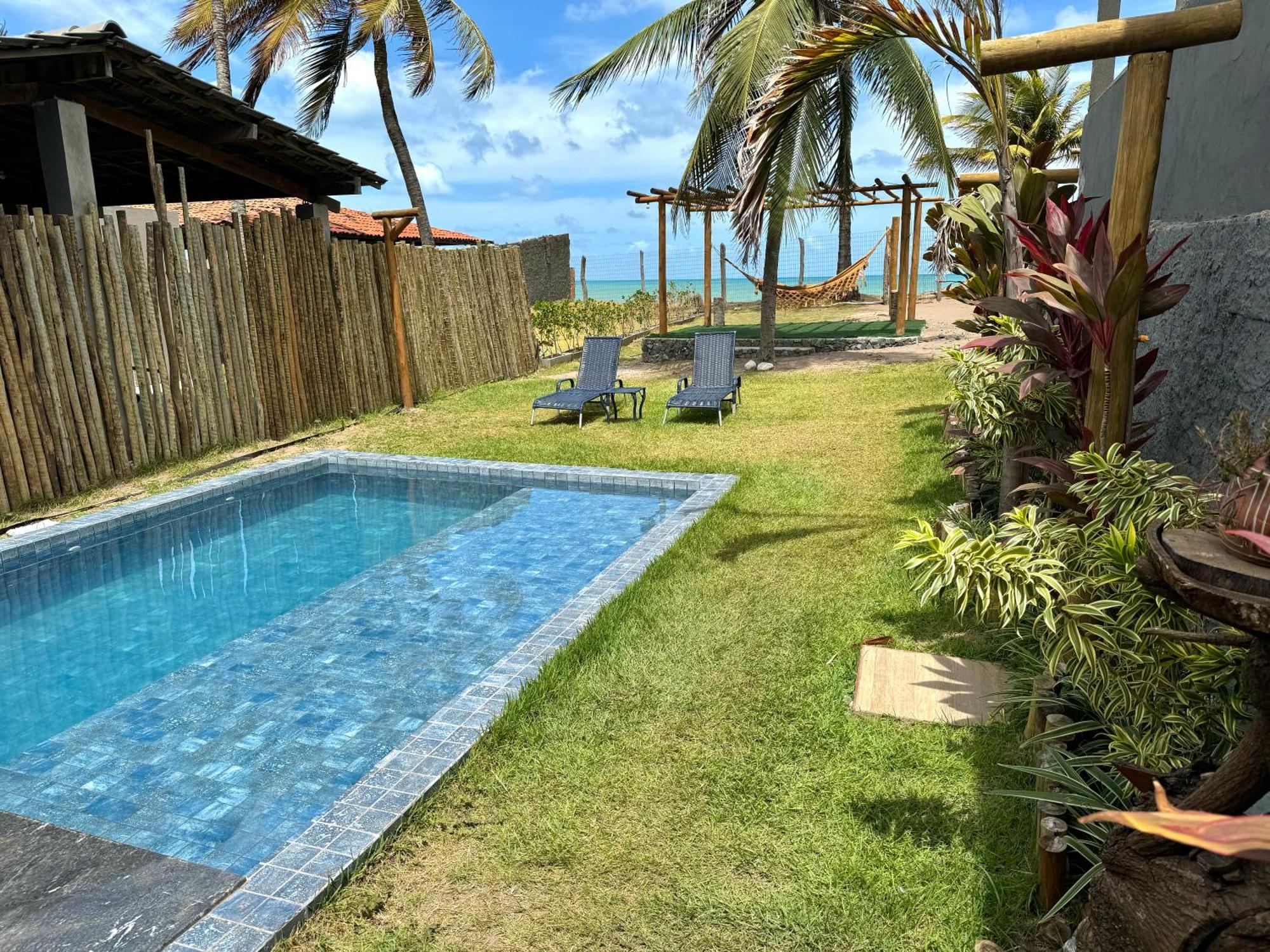 Grey House - Frente Para O Mar Em Carapibus Conde  Ngoại thất bức ảnh