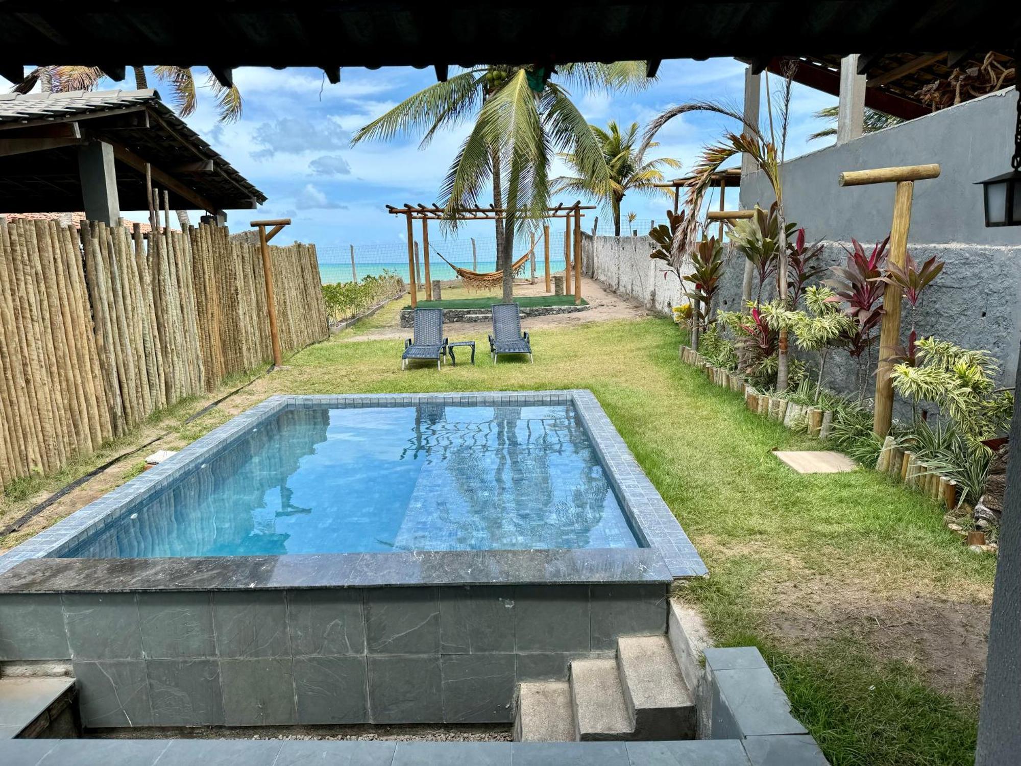 Grey House - Frente Para O Mar Em Carapibus Conde  Ngoại thất bức ảnh